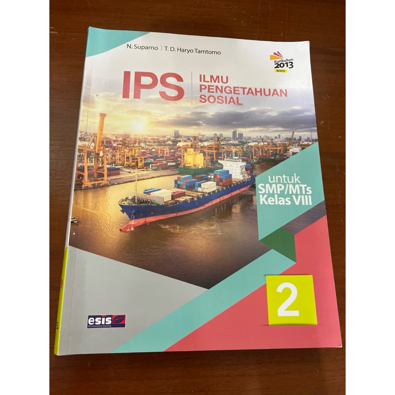 Buku baru IPS kelas 2 SMP Erlangga