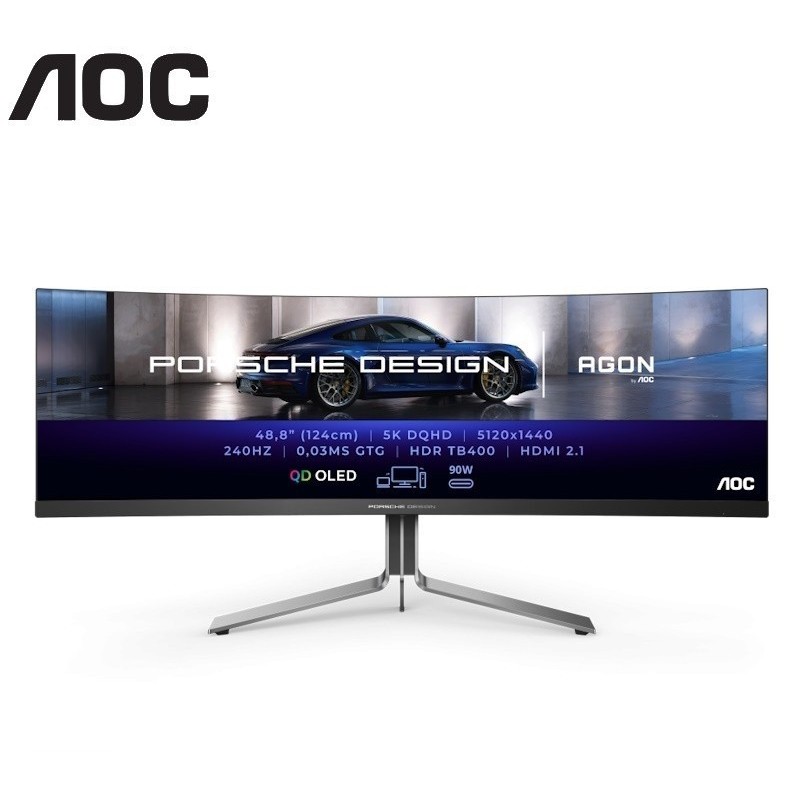 AOC PD49 Monitor Gaming Curved 49" QD-OLED