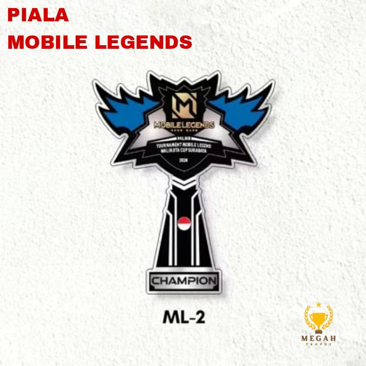 Piala Mobile Legend Plakat Mobile Legend Akrilik Custom Plakat E sport