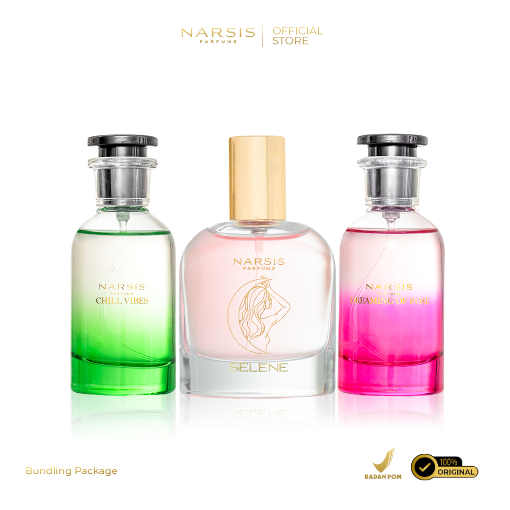 [Special Bundling] Narsis Chill Vibes+ Narsis Dreaming of Rose Eau de Parfume + Narsis Selene