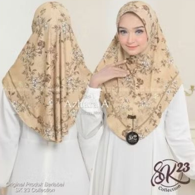 Bergo Jilbab Blusukan SK23 Azhara
