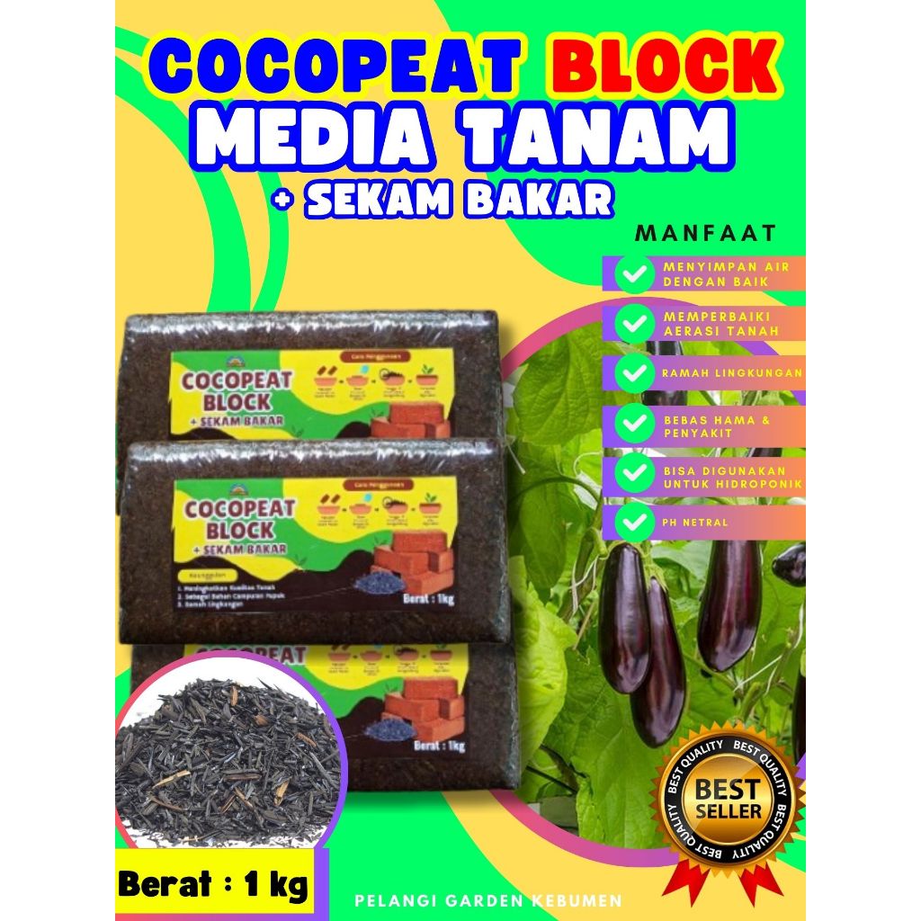 TERJANGKAU  Cocopeat Jumbo, Cocopeat Kasar, Cocopeat Kering