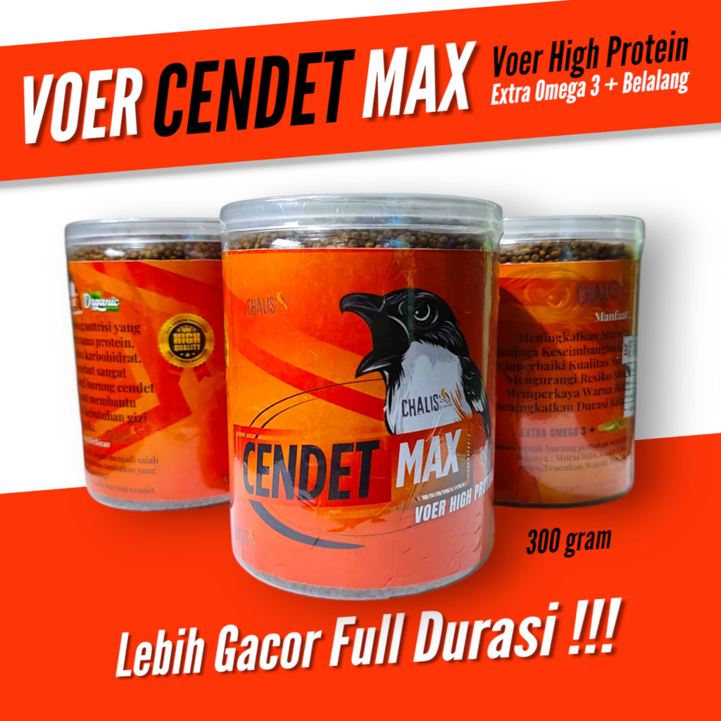 VOER CENDET MAX HIGH PROTEIN PLUS EXTRA OMEGA3
