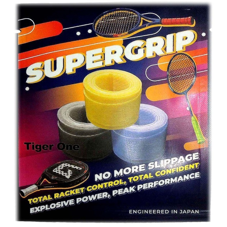 Supergrip, Grip Tennis, The Best Tenis Grip, Grip Badminton, Grip Raket, Over Grip Raket Badminton