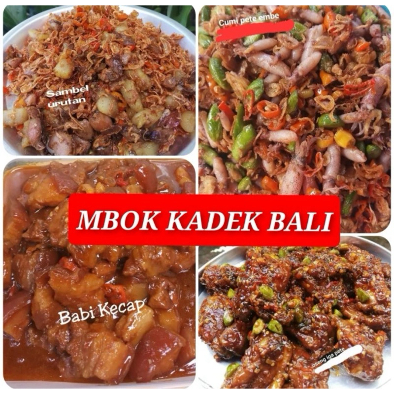 

Mbok Kadek Bali asli pecinta cumi embe frozen