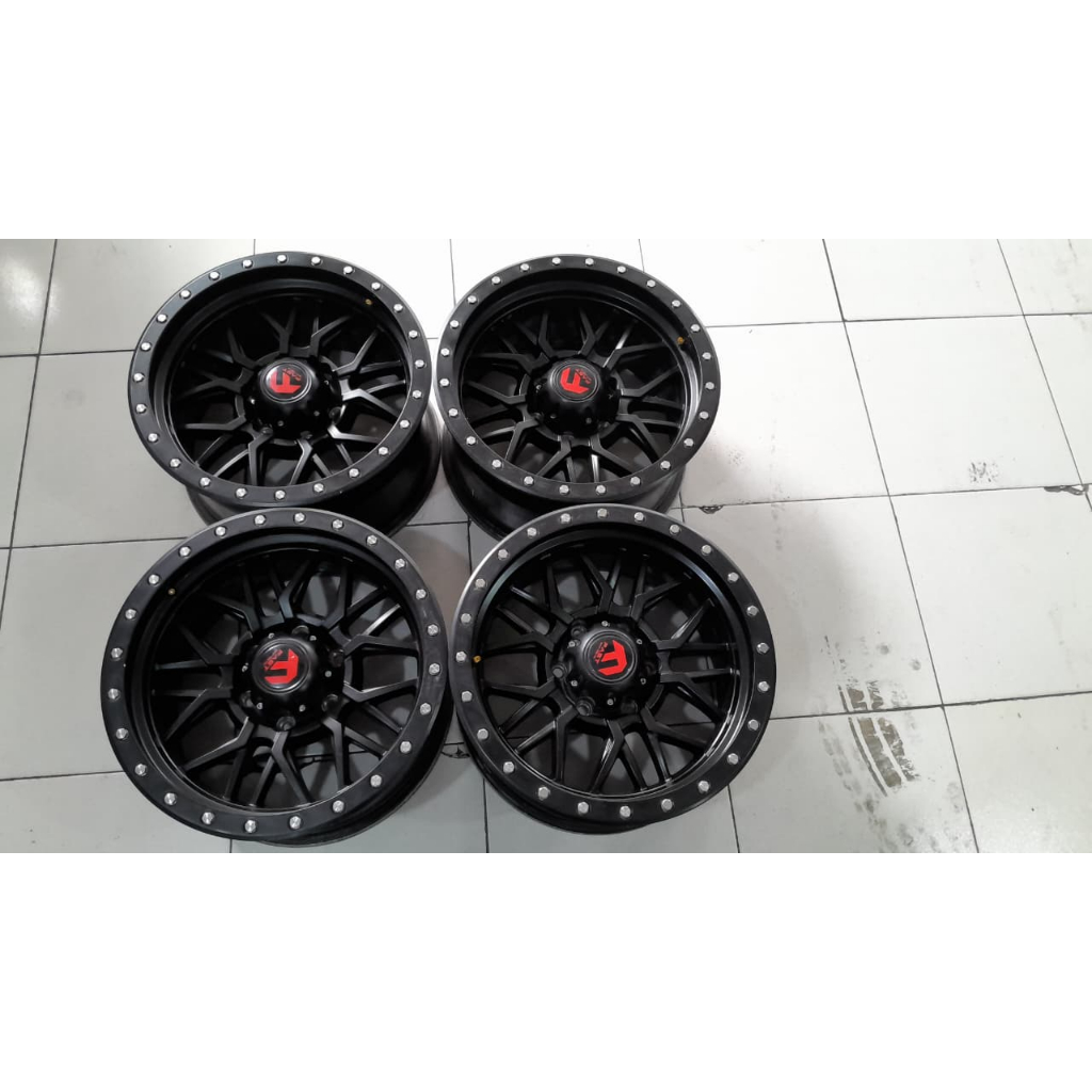 Velg Mobil Second BERKUALITAS FUEL Ring 18 LUBANG 6X139 Masuk Ke FORTUNER HILUX PAJERO TRITON DLL