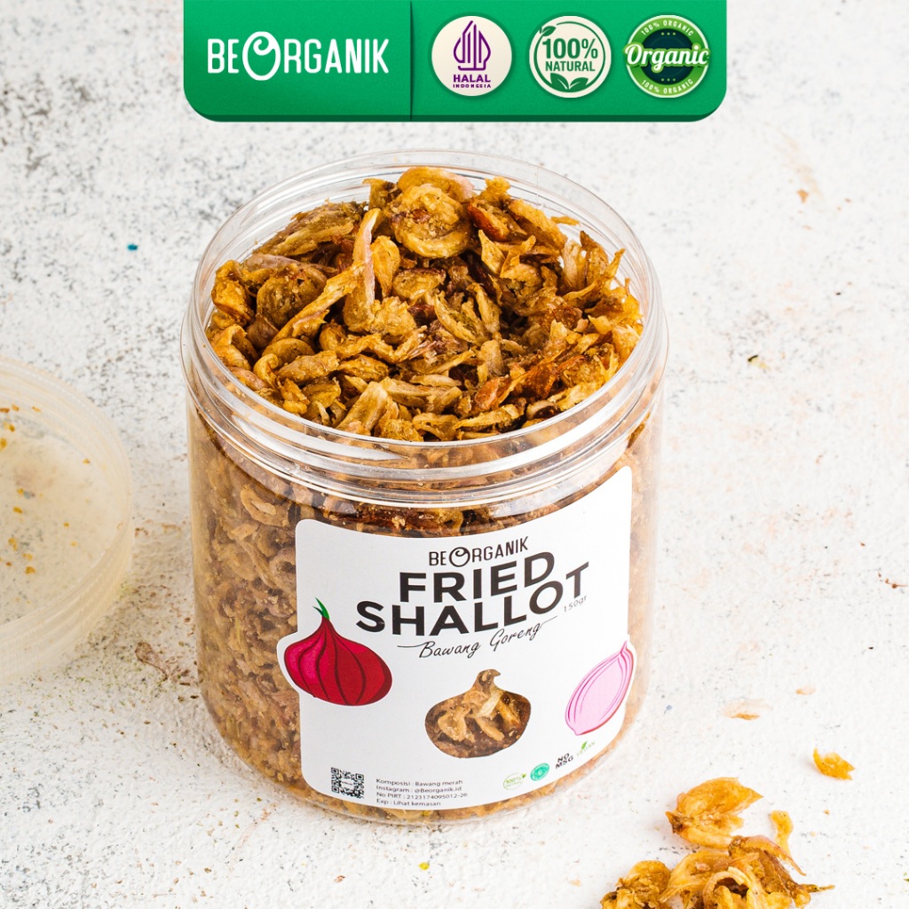 

Fried Shallot Homemade / Bawang Goreng Beorganik 150gr