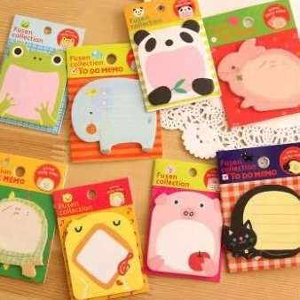 

Sticky Notes Karakter Lucu 30-50 lmbr - Bikin Catatanmu Makin Seru!