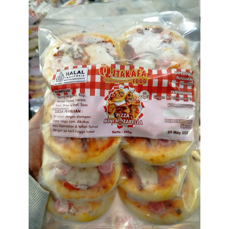 Frozen Bandung | Pizza mini Mozarella isi 10pcs