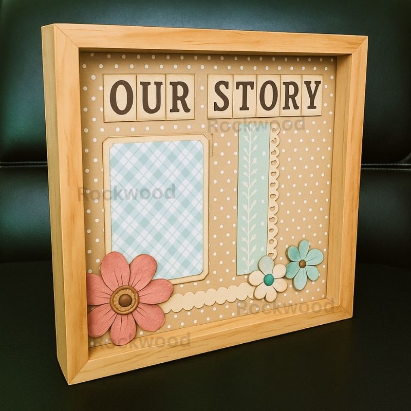 Bingkai Foto Pigura Frame Foto Scrapbook Photo Pigura 3D Frame