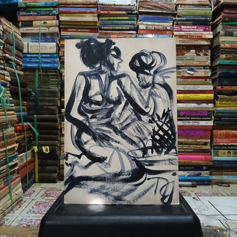 

lukisan cat minyak size tinggi 40cm lebar 27cm