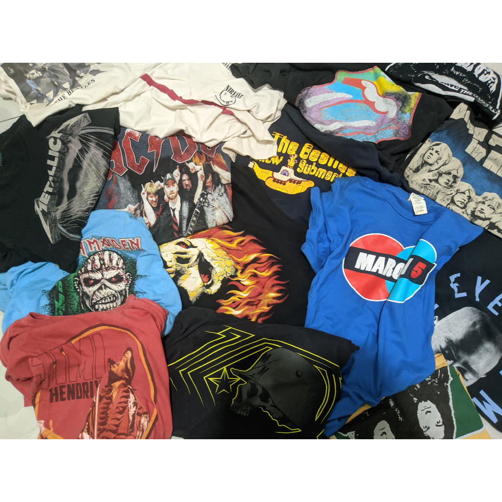 kaos band murah (tag fotl hanes gildan tultex scream stars giant)