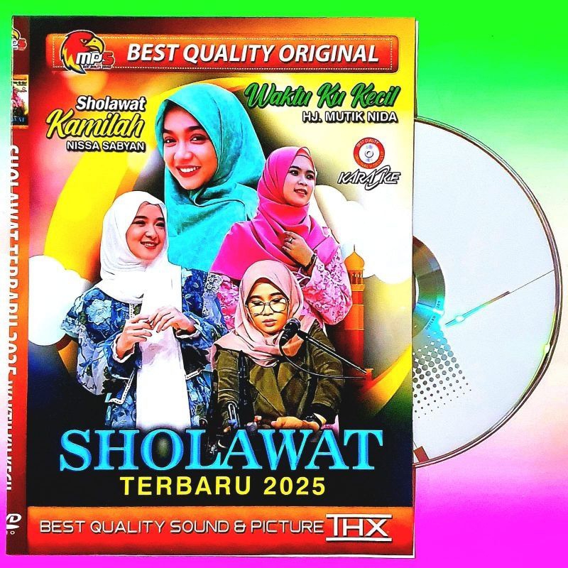 Kaset DVD Mp5 full album sholawat terbaru 2025 - kaset sholawat - sholawat kamilah