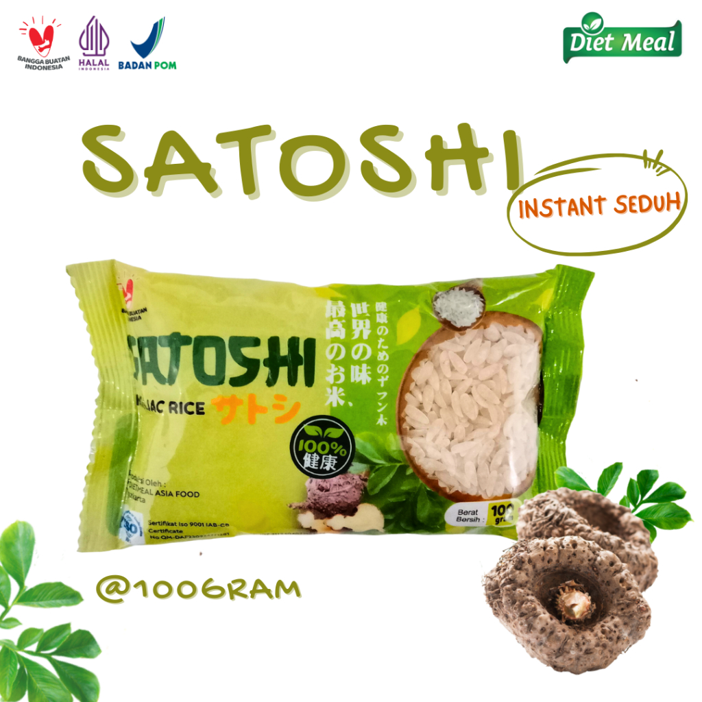 

SATOSHI BERAS PORANG KONJAC SEDUH 100GRAM