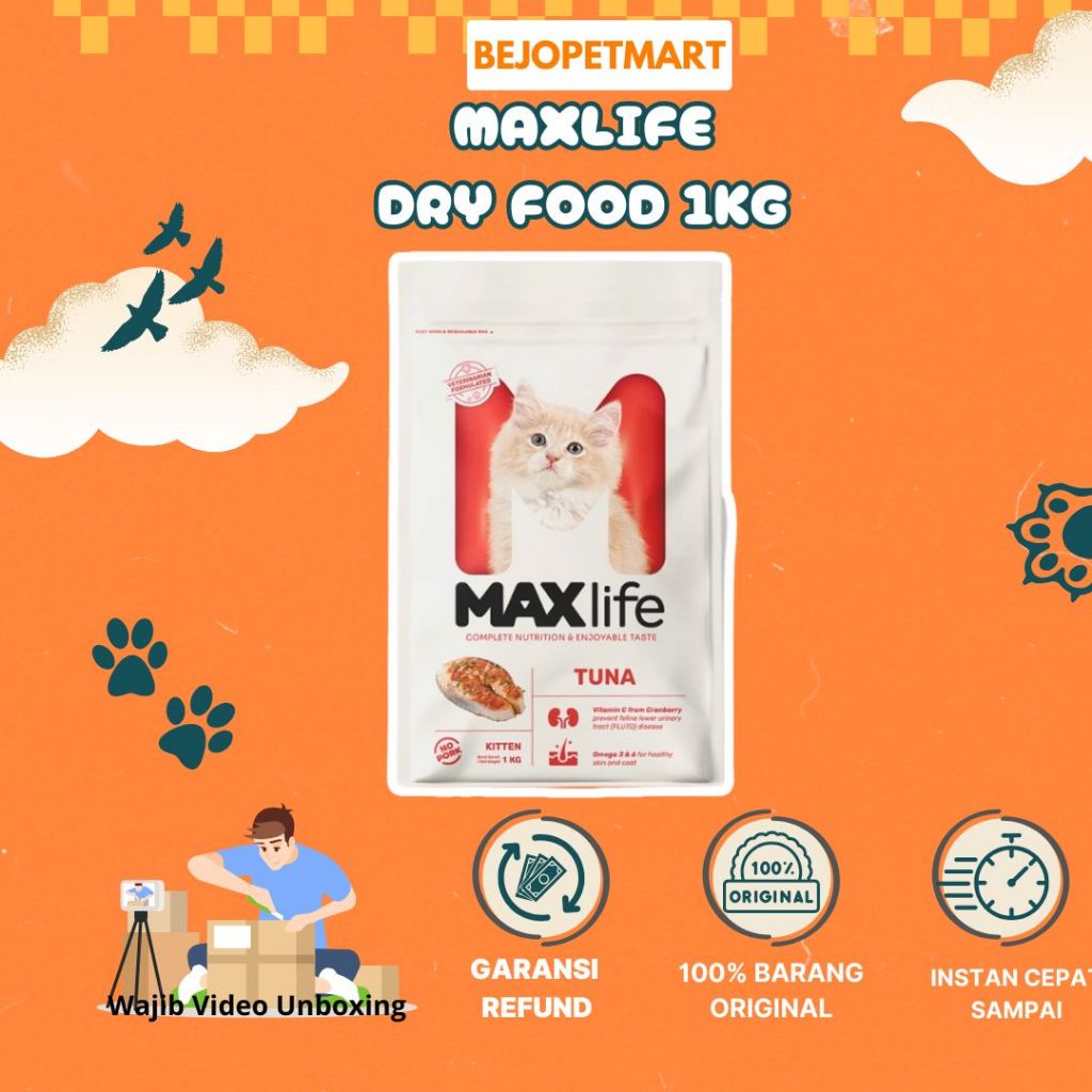 Maxlife Dry Cat Food Kitten / Maxlife Dry Food