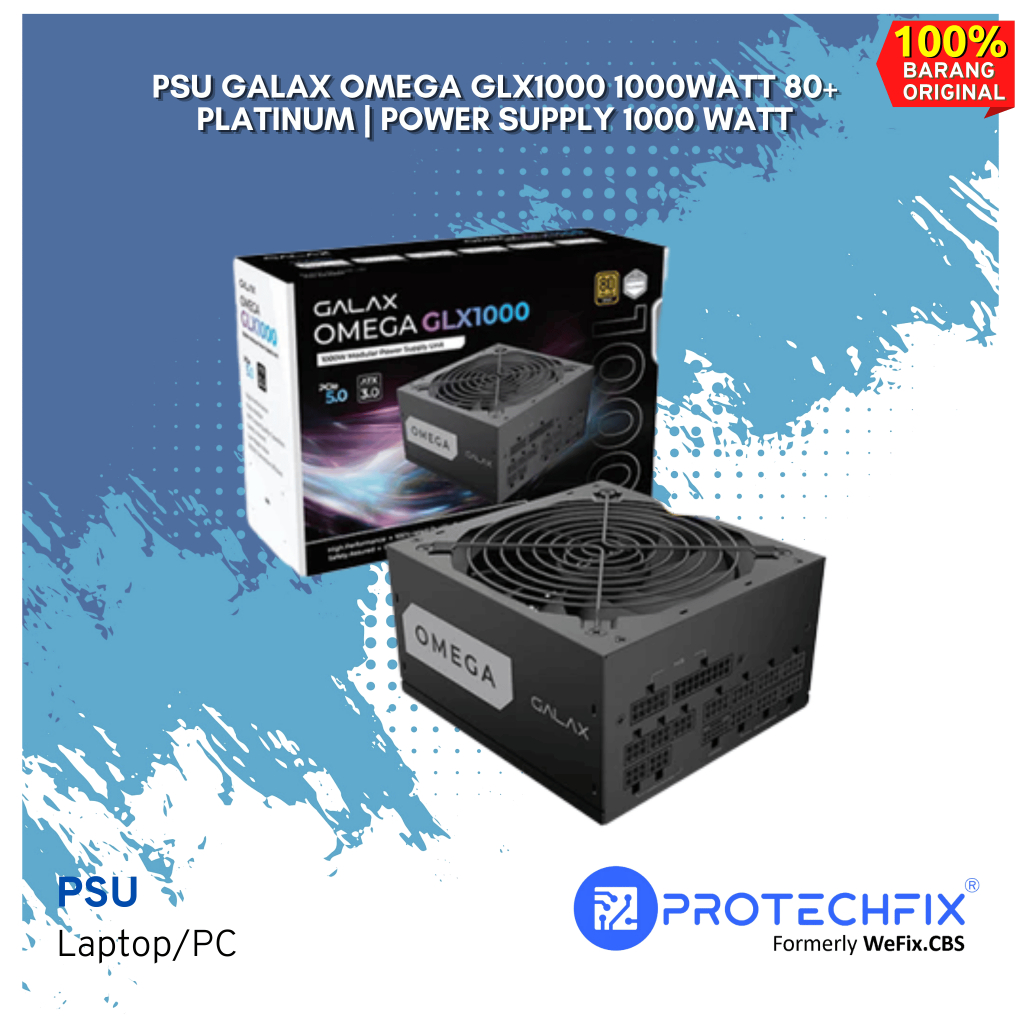 PSU GALAX OMEGA GLX1000 1000Watt 80+ Platinum | Power Supply 1000 Watt