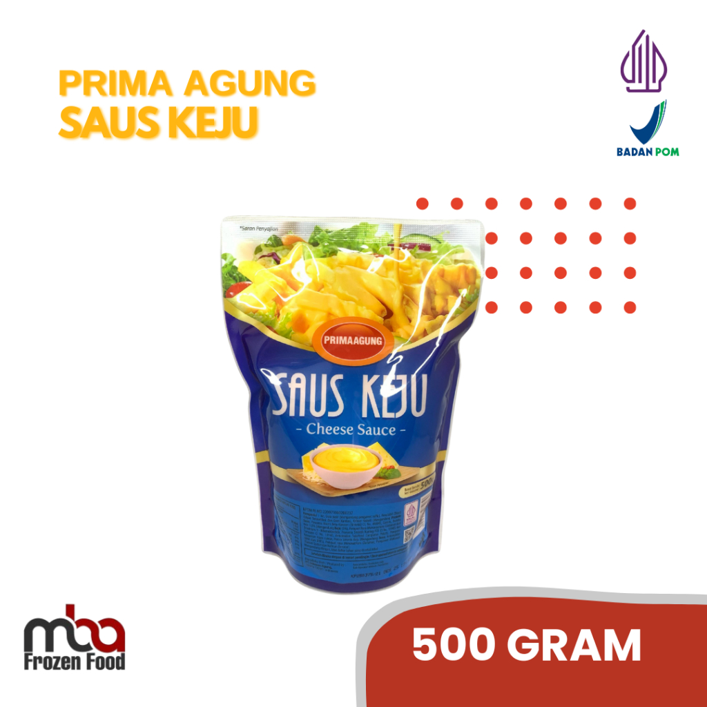 

Primaagung Saus Keju / Salad Dressing 500 Gram /Keju /Sauskeju /Saos /Topping /Dressing / /Mayo /Saus /Dressing /Salad /Bakaran /Sate /Topping /Mayonnaise /Cocolan /Saos /Bumbu /Masakan
