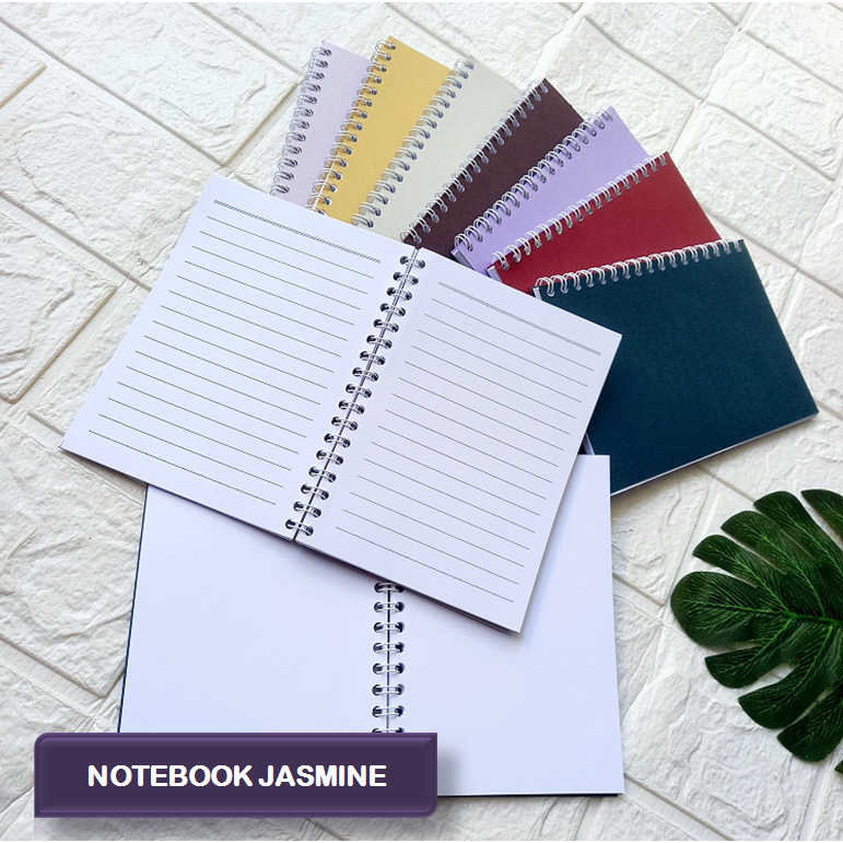 

Notebook Diary Agenda Buku Catatan Note Book Jasmine Paper Cover A6