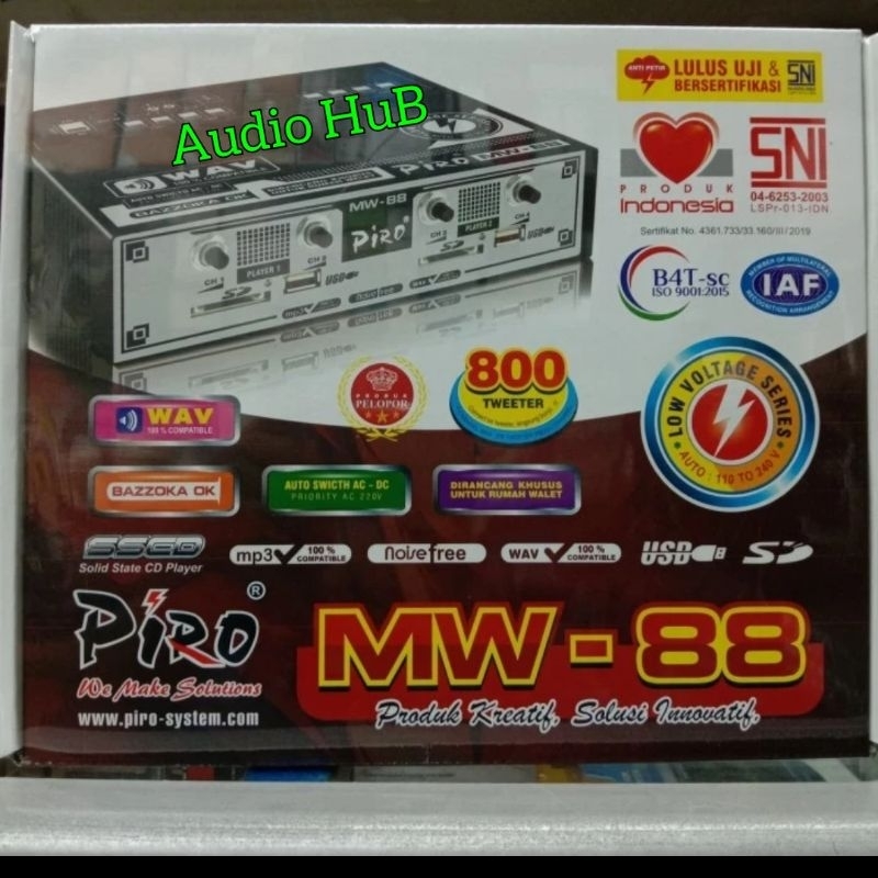 Ampli PIRO Walet MW88 MW 88 Amplifier Walet  PIRO  Original