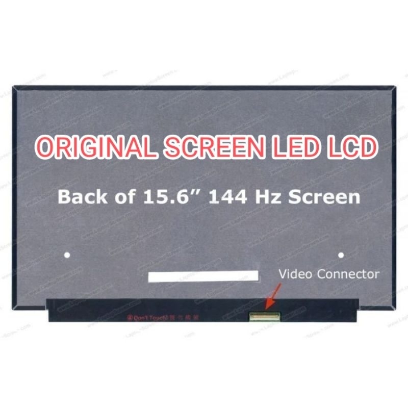 Layar Led Lcd Laptop HP Pavilion Gaming 15 ec2047AX Ryzen 5 144Hz