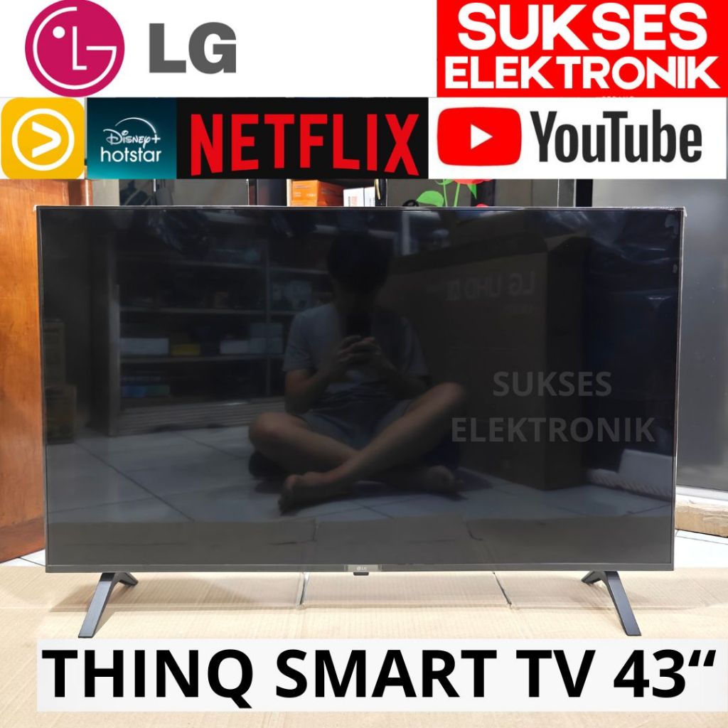 SMART TV LG 43 IN 43UR75 / LED TV DIGITAL YOUTUBE WIFI BLUETOOTH 43IN INC INCH