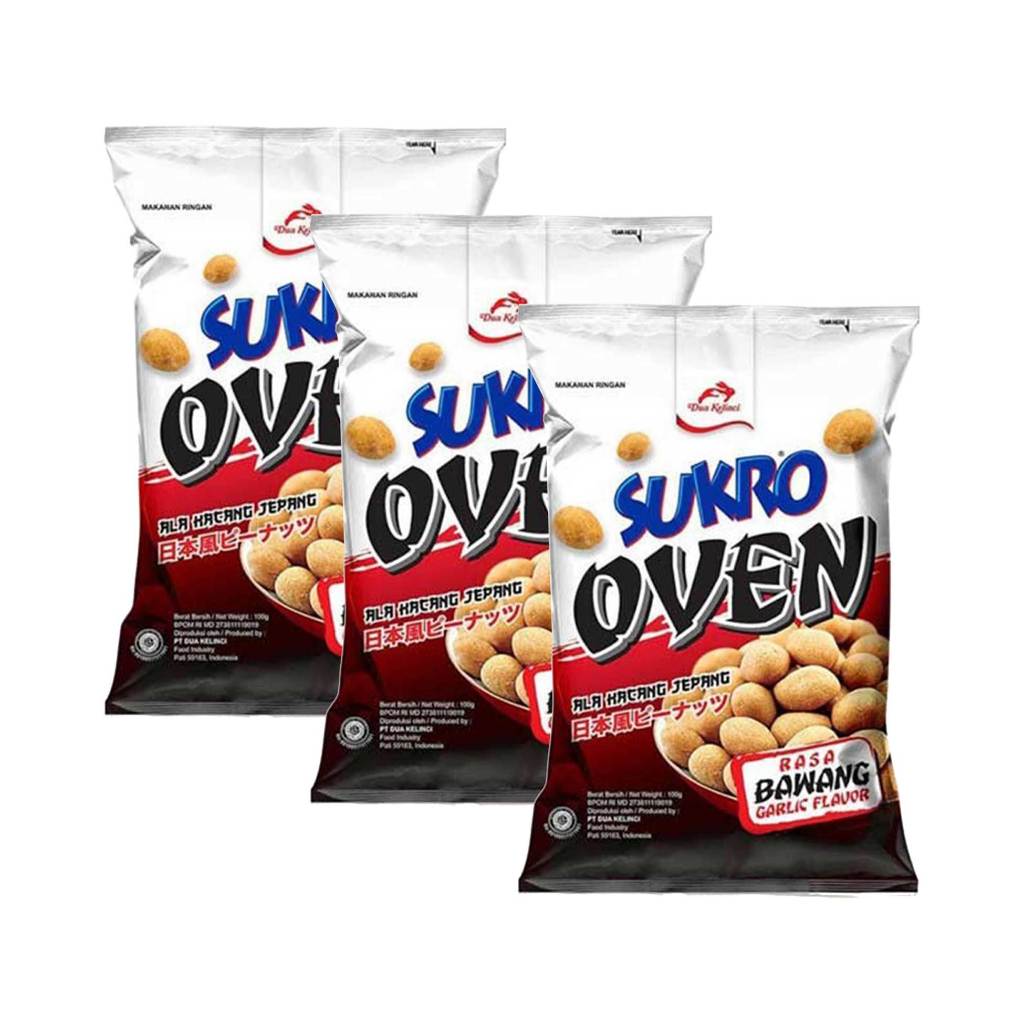 

3Pcs Duakelinci Sukro Oven Rasa Bawang 100 Gram