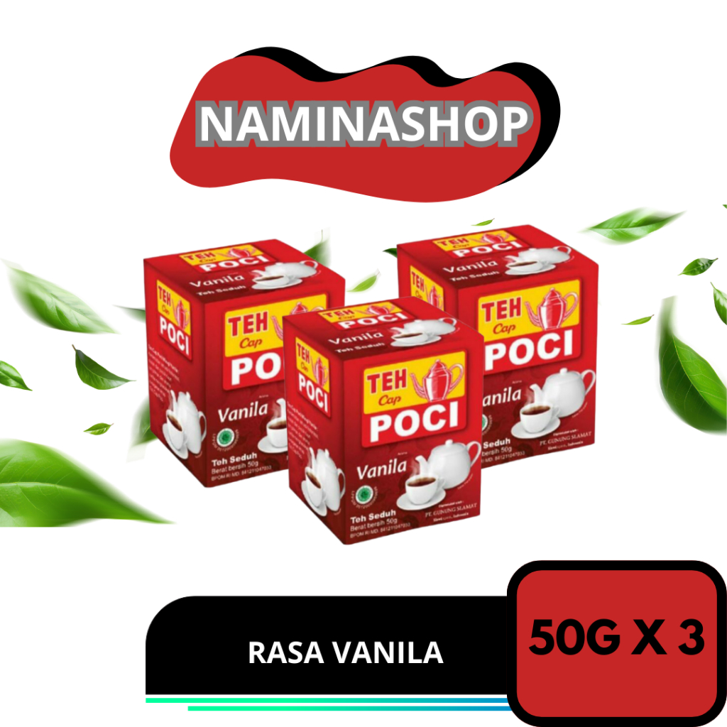 

POCI TEH BUBUK VANILA BOX 50g