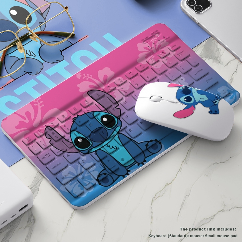 COD4 in 1 untuk Bluetooth mouse keyboard Tablet Komputer Laptop ponsel Mouse pad lucu Stitch