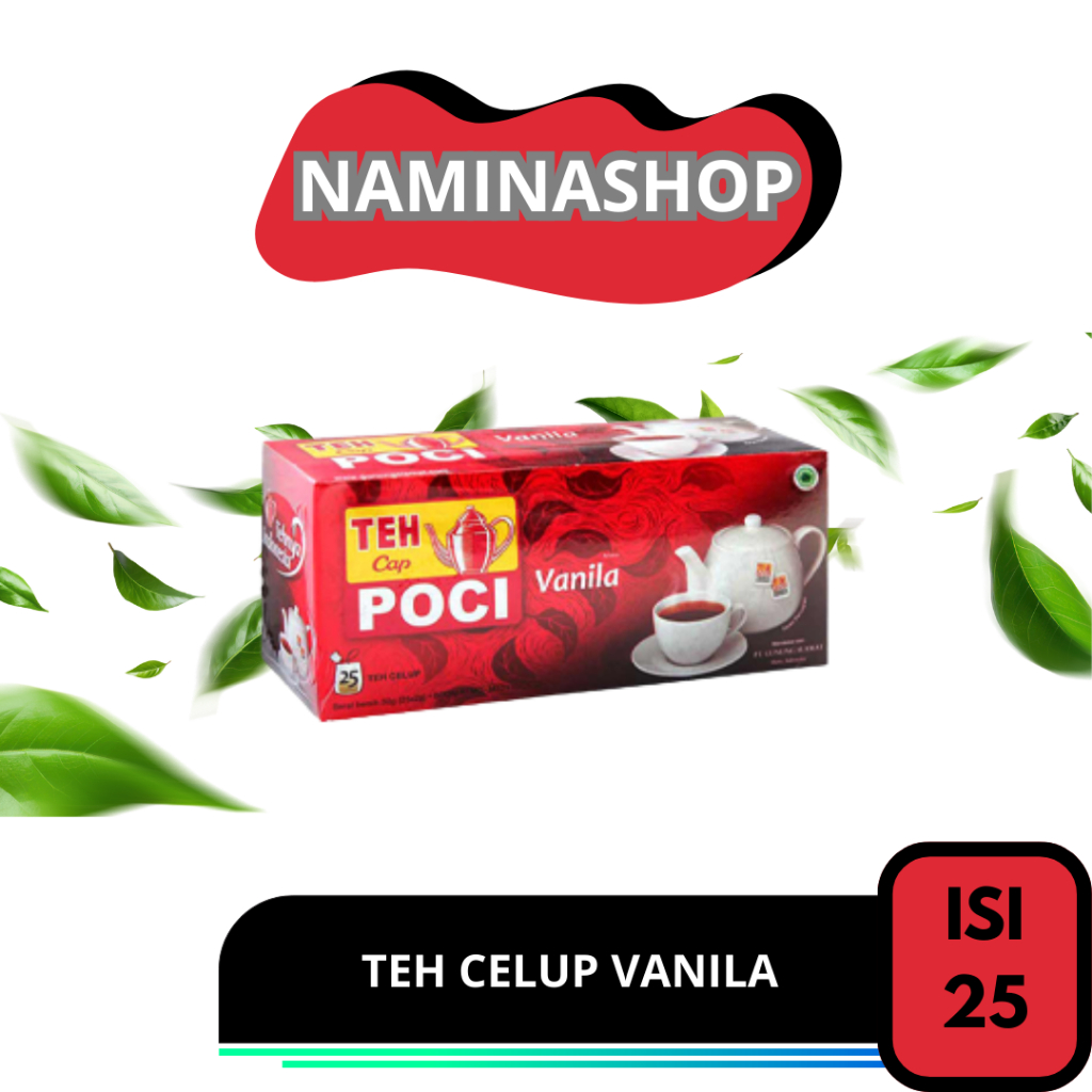 

POCI TEH CELUP VANILLA BOX 25X2g