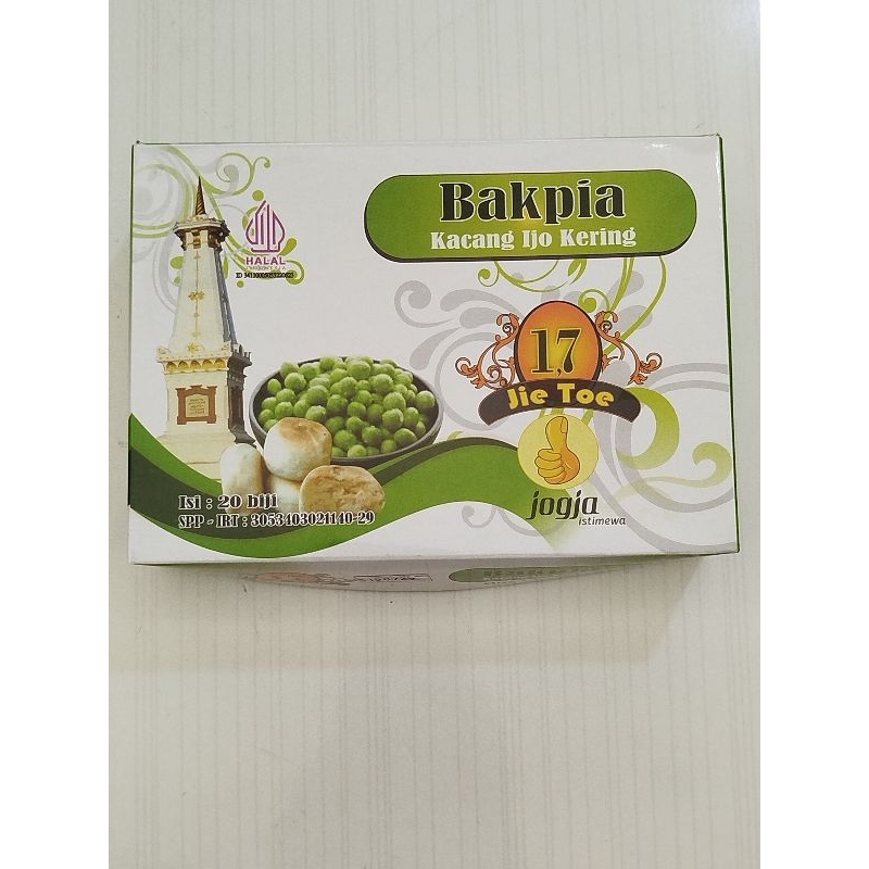 

Bakpia Jogja Isi 20 Biji - Kacang Hijau / Mix / Ubi Ungu | Oleh-oleh Khas Jogja