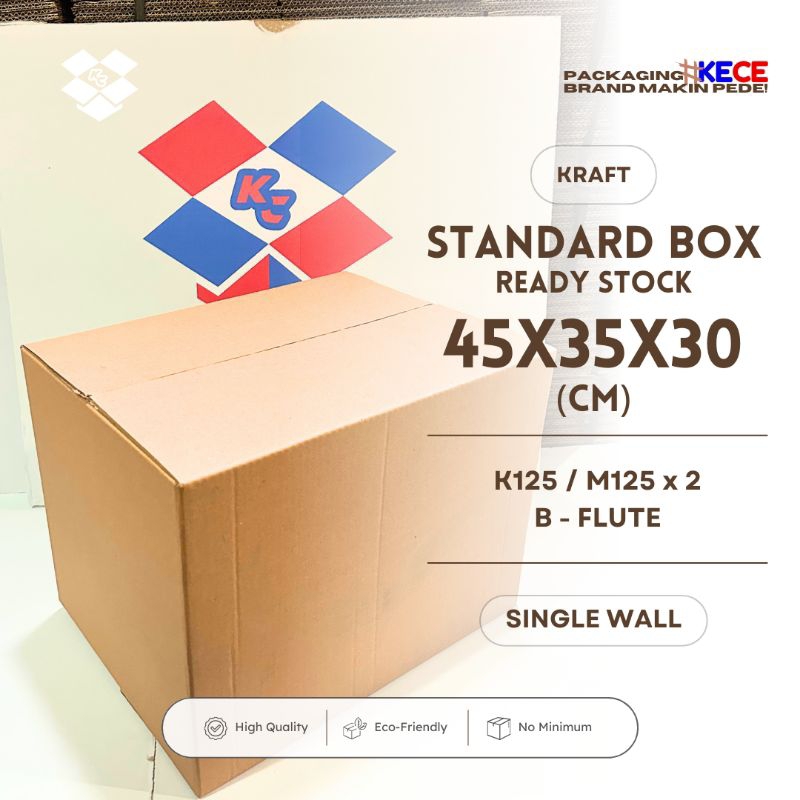 

Packaging Packing Kotak Kardus Box Dus Karton Jumbo Besar Polos Baru 45x35x30cm KARDUS PINDAHAN MURAH