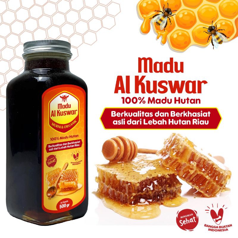 

Madu Hutan Murni Asli 100% Pangkalan Kerinci Riau 500ml