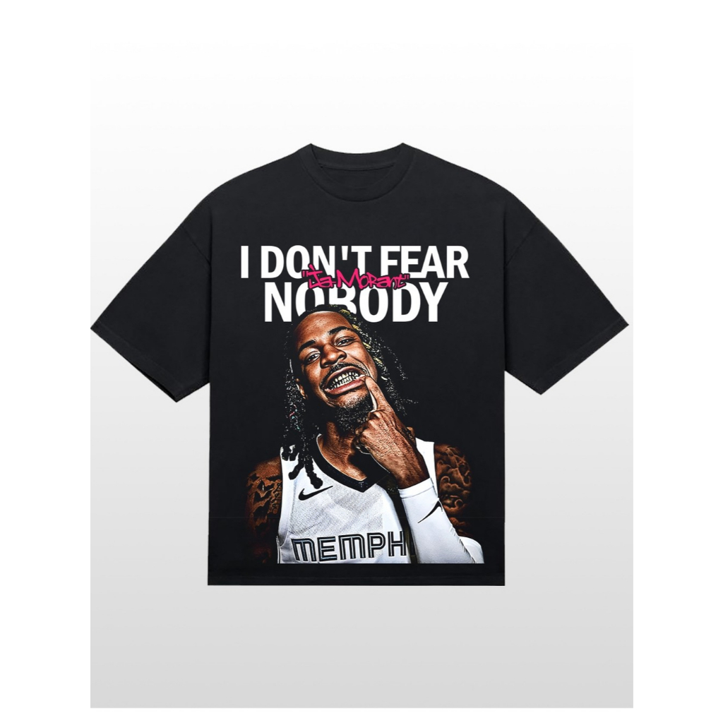 JA MORANT Kaos basket JA MORANT Kaos NBA OVERSIZE JA MORANT -Treasure Merch