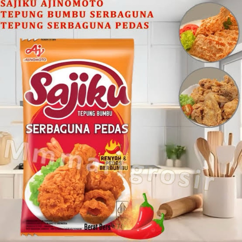 

10 Pcs SAJIKU serbaguna pedas 70gram