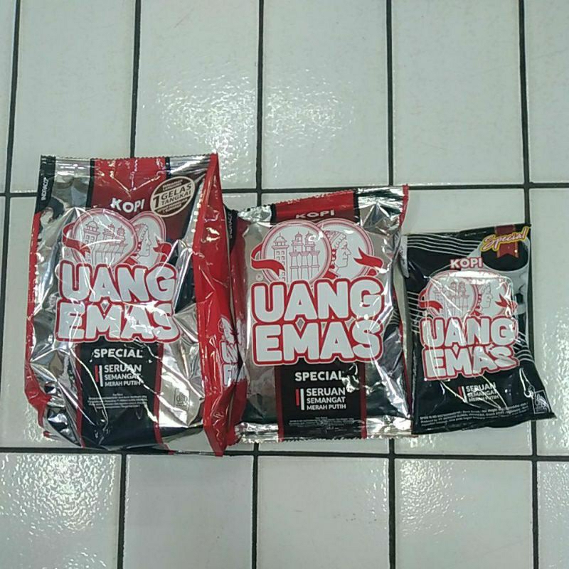 

Kopi Hitam Uang Emas 350 g, 120 g, 60 g