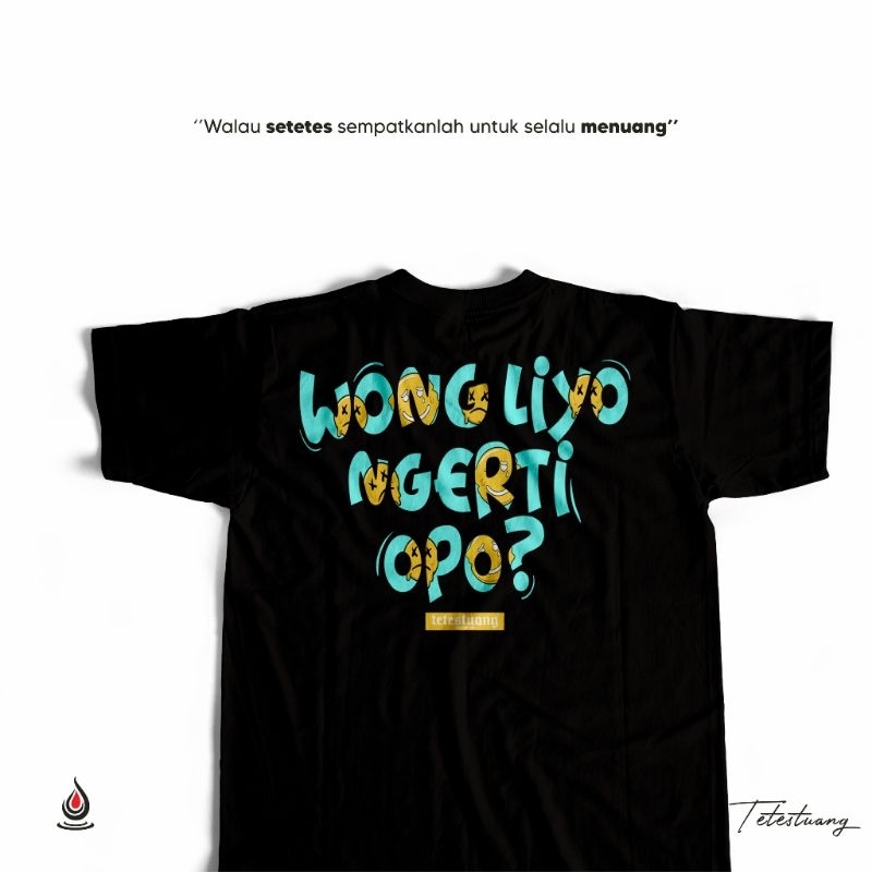 Tetestuang Kaos Kata Kata Distro
