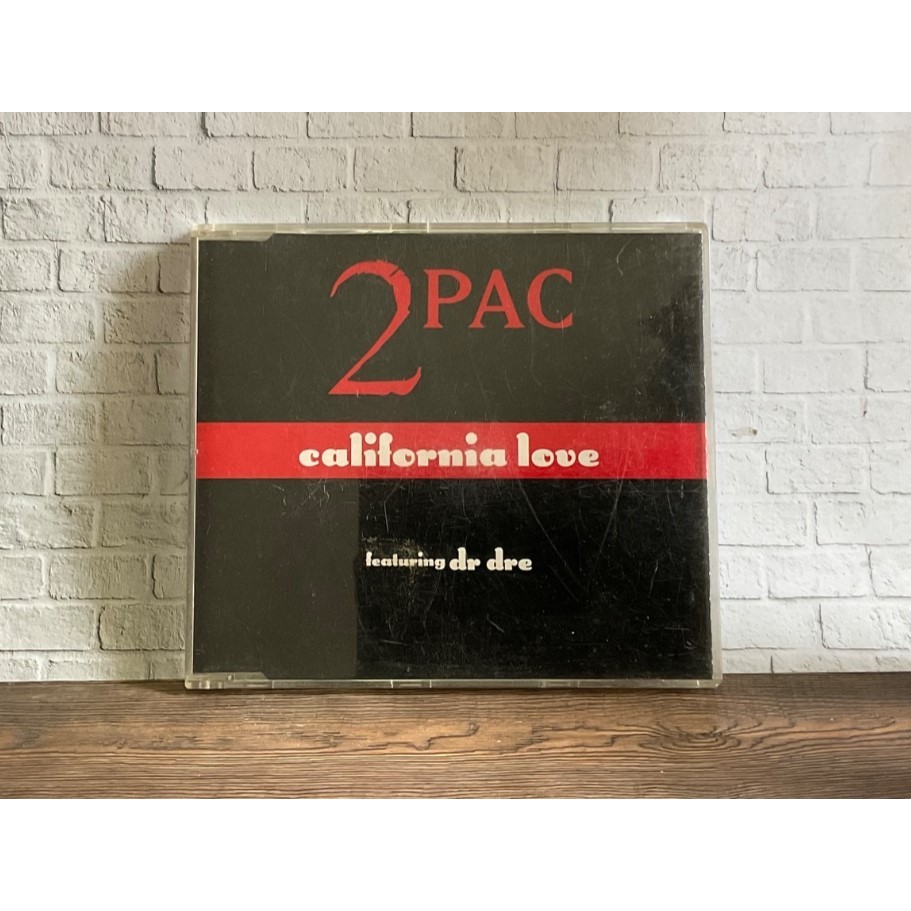CD Ori. Single Music - 2Pac feat. Dr. Dre - California Love.