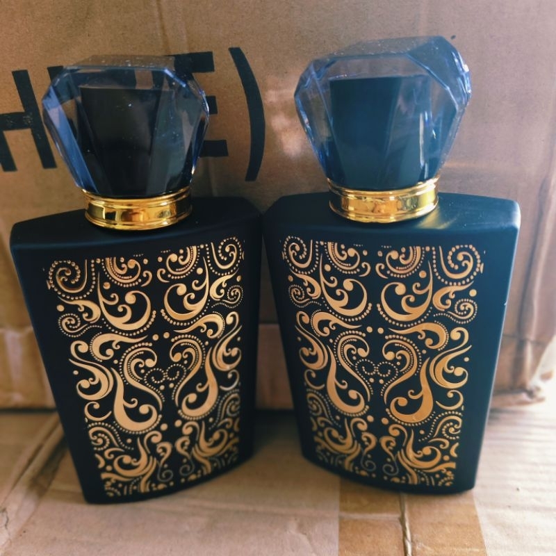 botol batik 50 ml batik drat - botol parfum batik drat 50 ml- botol unik parfum 50 ml