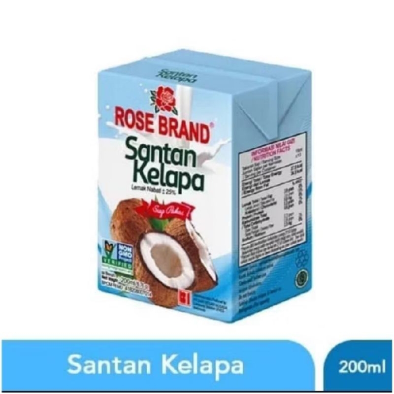 

santan cair roseband 200 ml (2 pack)