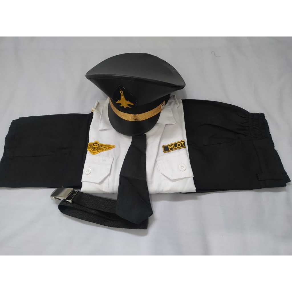 BEST SELLER BAJU PILOT ANAK LAKI LAKI/BAJU CUSTOME PILOT KARNAVAL ANAK USIA 2-3-4-5-6-7 TAHUN