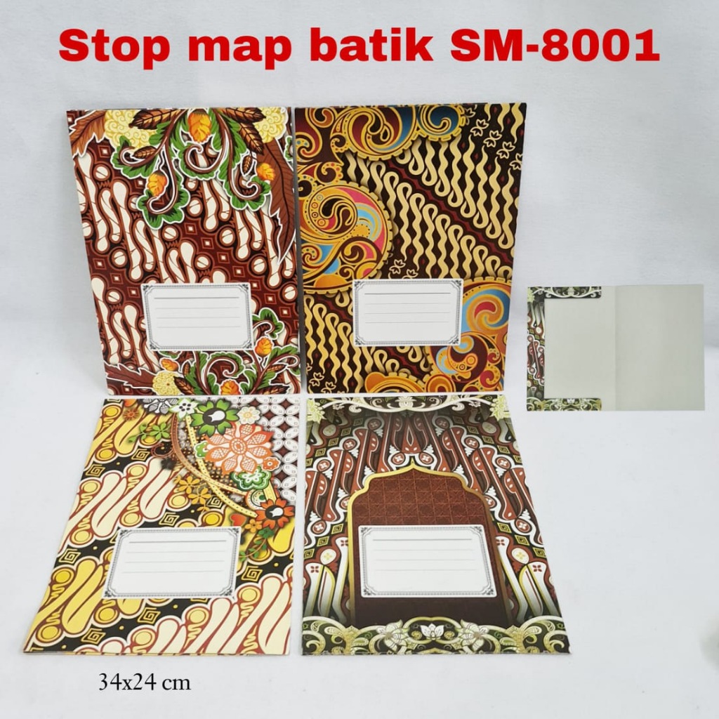 

SOS Map Kertas Batik/Stopmap (10pc) / Map File / Map Kertas