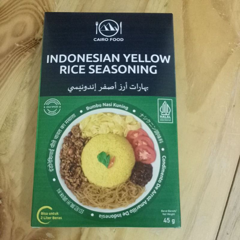 

Bumbu nasi kuning isi 45gr