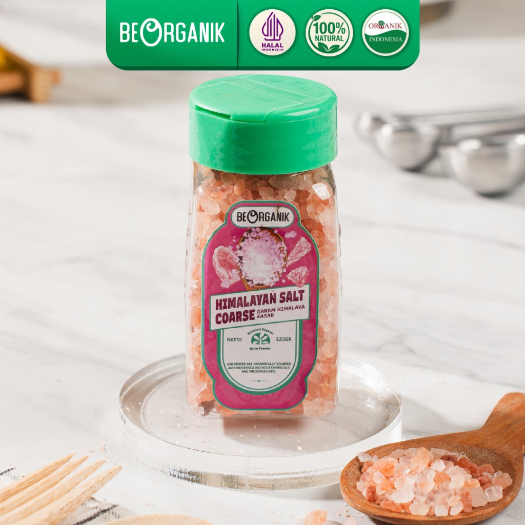 

Beorganik Himalayan Salt Coarse / Garam Himalaya Kasar Pure 100%