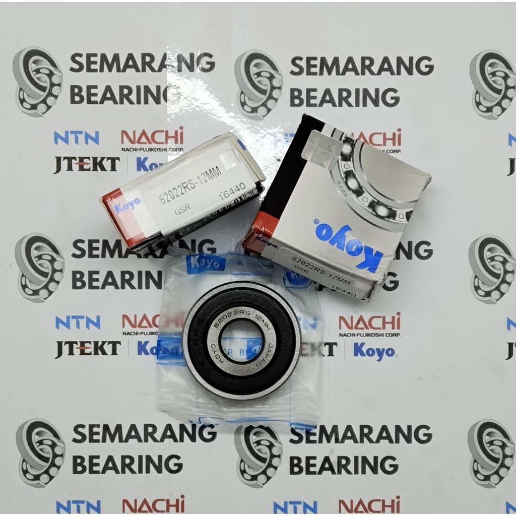 BEARING 6202 2RS 12MM KOYO 6202 2RS-12MM JAPAN LAHER 12x35x11mm 6202 2RS AS 12MM KOYO