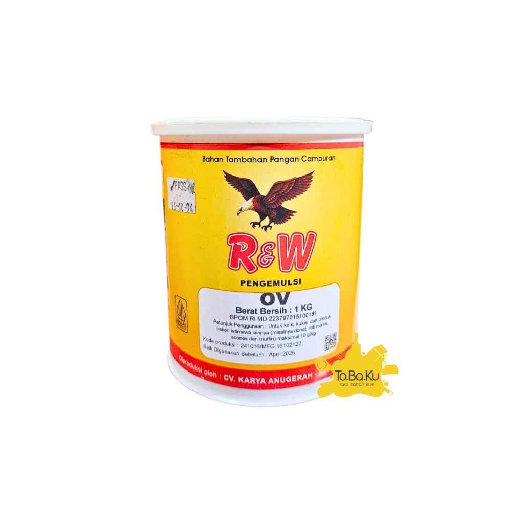 

R&W Ovalet 1Kg Jar (Premium)