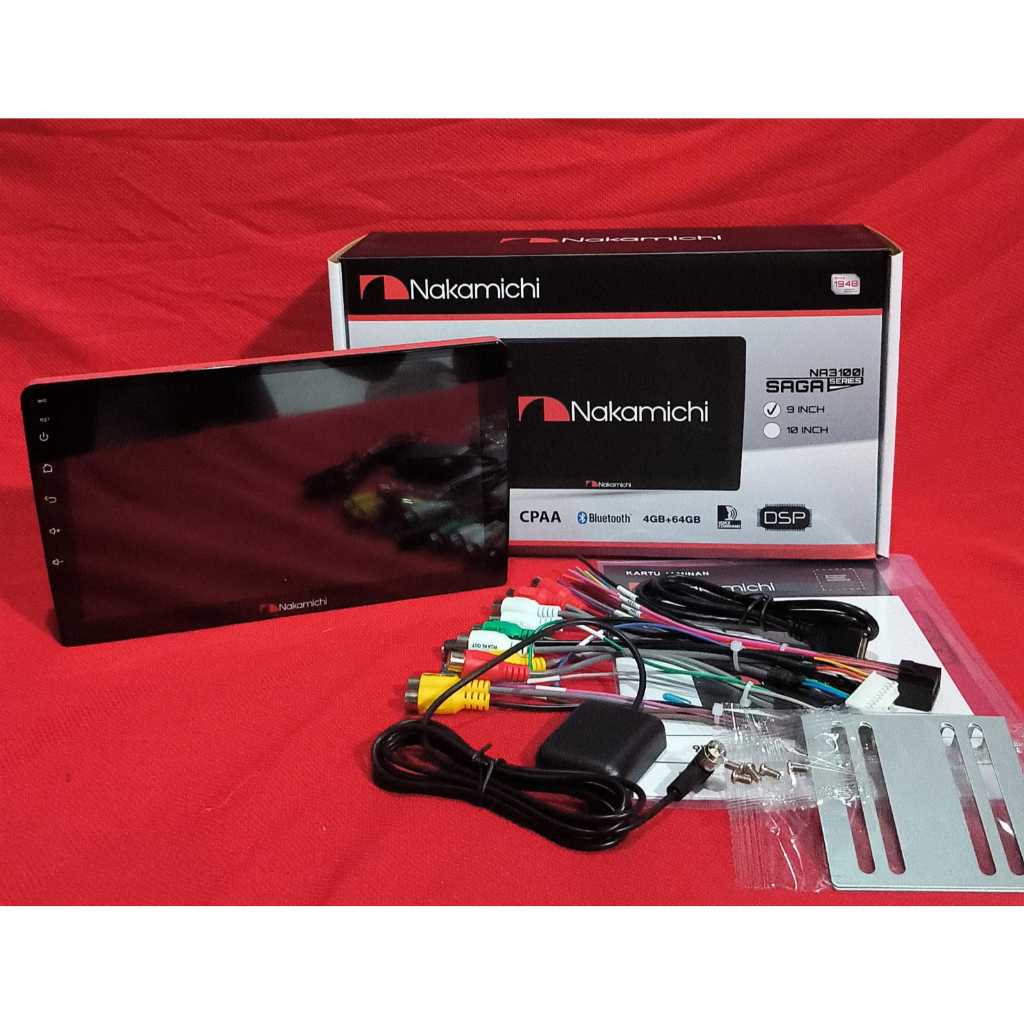 HU Android Nakamichi Saga Ram 4/64 GB NA 3100.i Saga Series CPAA UK 9 inch - 9 inch Suport Kamera 36