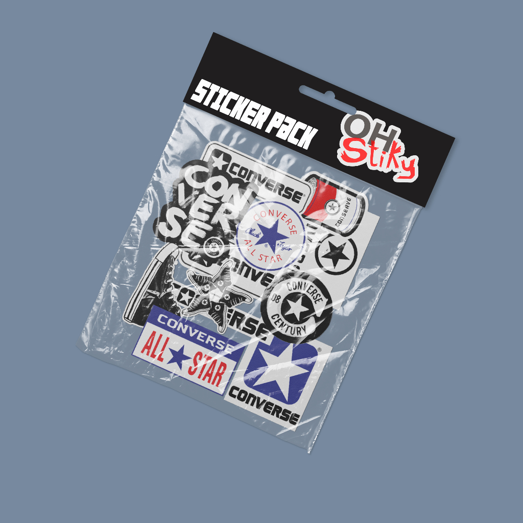 

Sticker stiker distro brand conver pack