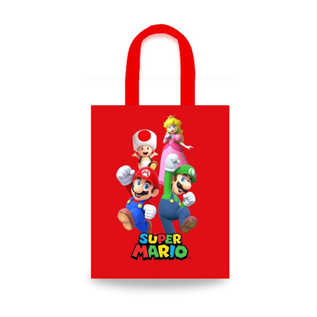 

Tas Ultah Super Mario Luigi Princess Peach New
