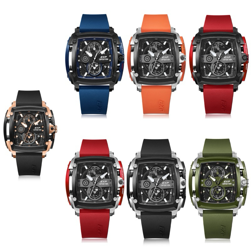 EXPEDITION 3008 GC RUBBER PRIA ORIGINAL GARANSI 1TAHUN