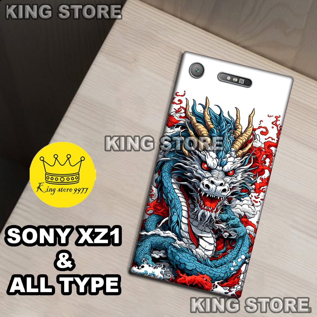 (KS25)  Softcase karet untuk SONY XZ1 Motif gambar karakter Cowok/casing SONY XZ1 terbaru/kesing hp/